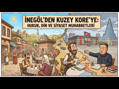 İNEGÖL'DEN KUZEY KORE'YE: HUKUK, DİN VE SİYASET MUHABBETLERİ video kapağı